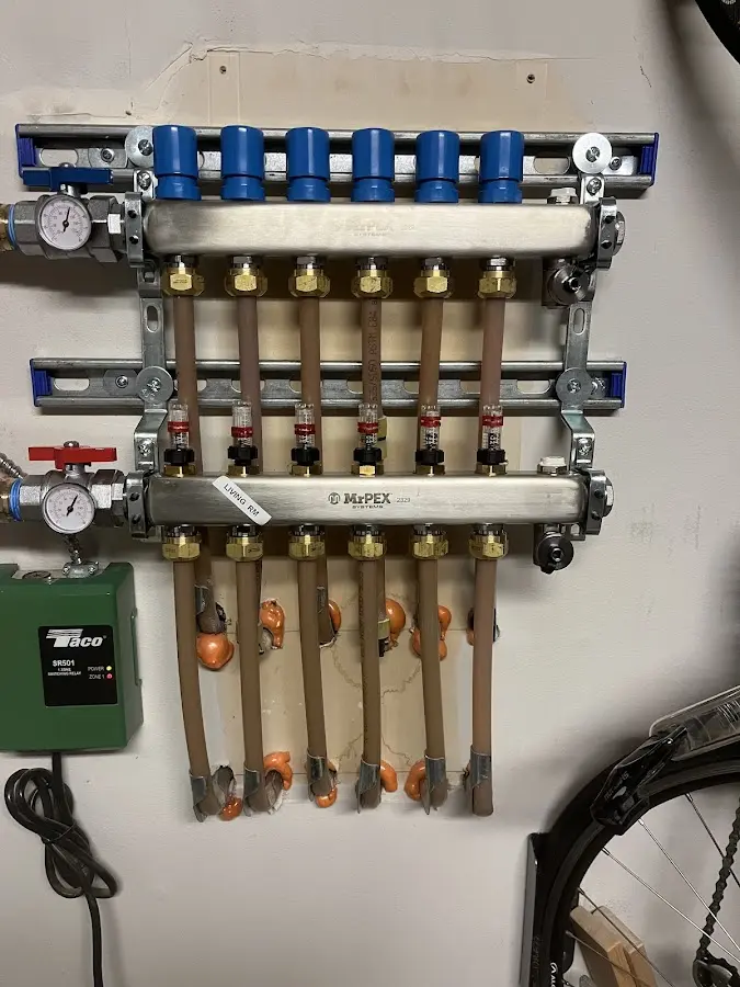 Plumber performing Gas Line Installation at a residential property in Wenatchee